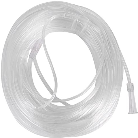 Kuuddker Tubo de OxíGeno Nasal Suave de 8M CáNula de OxíGeno Nasal Tubo Nasal Adecuado para Generador de OxíGeno