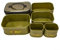 6-teiliges faltbares Angelzubehör-Set, geräumige EVA-Tasche, perfekt für Angelbegeisterte
