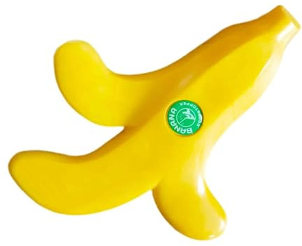 Cale D'arrêt De Porte – 19 X 15 X 3,2 Cm, Butée De Porte Décorative Au Sol, Forme Amusante De Crème Glacée À La Banane | Cales De Protection De Sol Pour Portes En Bois, Décoration De Pièce, Bureaux, A