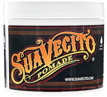 Suavecito Pomade Original Hold, Medium Hold Hair Pomade For Men, Medium Shine Water Based Wax, 4oz/113g