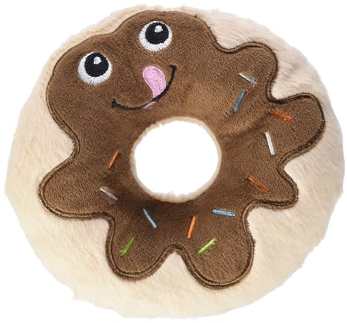 Karlie Hundespielzeug Plüsch Schoko Donut L: 14 cm braun