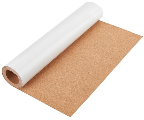 BENECREAT 200x40cm/78.7x15.7IN Self-Adhesive Cork Roll, Strong Adhesive