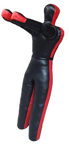 Qianly Boxing Muñeco de Entrenamiento Artes Marciales Niños Taekwondo Muay Thai Grappling MMA PU sin Rellenar Diseño Cerrado Adecuada para, 170cm