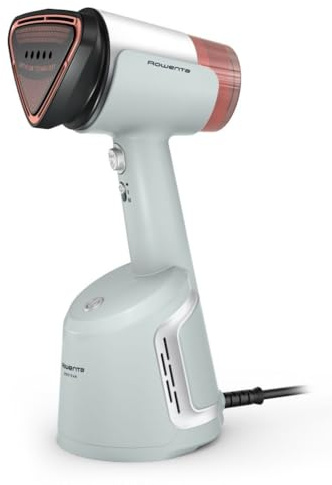 Cepillo de vapor y plancha - Rowenta DR9814, 1400 W, 150 g/min, 8 bar, Monotem, Blanco