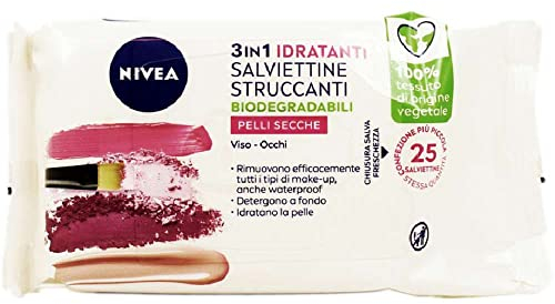 6 Stück NIVEA visage Feuchttücher Reinigung empfindliche Haut trocken und sensible