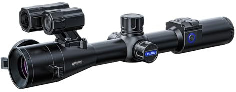 PARD Optics Kikarsikten, Avståndsmätare 1000m, 3840x2160 upplösning, videoinspelning, Wi-Fi, vattentät,Night stalker 4K NS4-100/850/LRF
