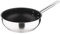 Vogue Sauteuse inox antiadhesive Teflon Platinium Plus 240mm, acier inoxydable, poêle profonde Teflon Platinum Plus, taille : 240 (Ø) mm, compatible induction, passe au lave-vaisselle, FC099