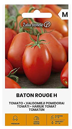 Zalia stotele | POMODORO BATON ROUGE H semi | Semi di pomodoro | Semi di ortaggi | Semi di piante | Semi da giardino | 1 pacchetto