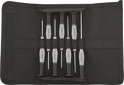 STAHLWILLE 4754/7 | Elektronik-TORX® Schraubendreher-Set 7-tlg. (T4; T5; T6; T7; T8; T9; T10) | für kleinste Schrauben | Made in Germany