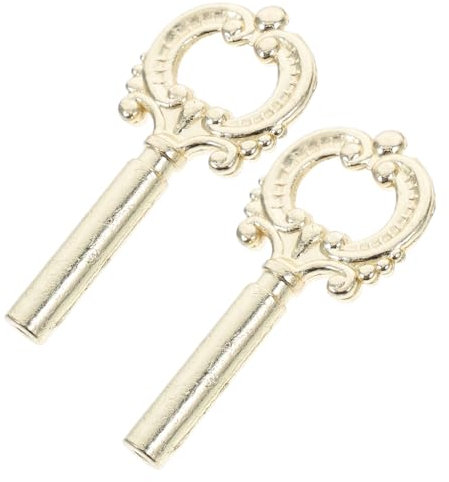 NUOBESTY 2pcs Elegant Light Switch Surround Rotary Switch Knob for Lamp Socket Easy Install for Chandeliers and Rod Lamps