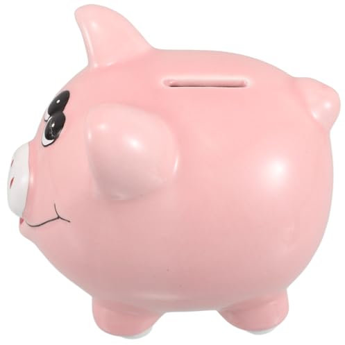 CIYODO Salvadanaio A Forma Di Maiale in Ceramica Salvadanaio Per Ragazzo Ragazza E Ragazzo Ragazza Design Carino E Decorativo Per Casa E Ufficio