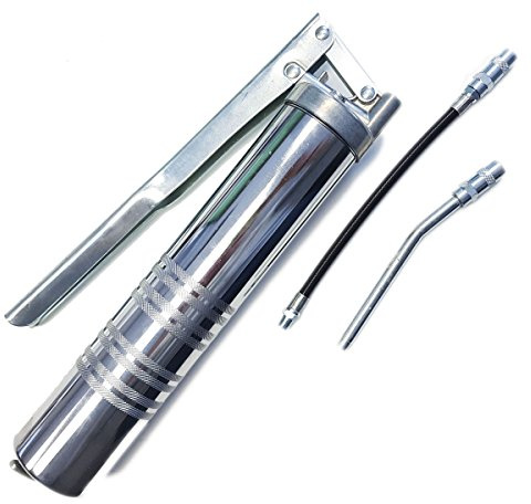 Engrasadora Manual Grasa PROFESIONAL marca LICOTA para Grasa de Granel 500CC - Incluye 2 boquillas