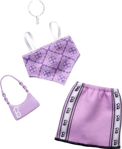 Barbie Fashion Pack - HRH37 - Pack 1 Tenue vêtement pour poupée Barbie