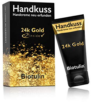 Biotulin - Handkuss 50ml - Handcreme mit den Wirkstoffen Biotulin und reinem Gold - reduziert gezielt Falten