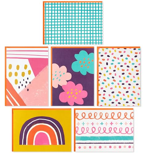 Hallmark Blank Cards Assortment, Modern Doodles (48 Cards with Envelopes) for Mother's Day, Graduation, Just Because, All Occasion