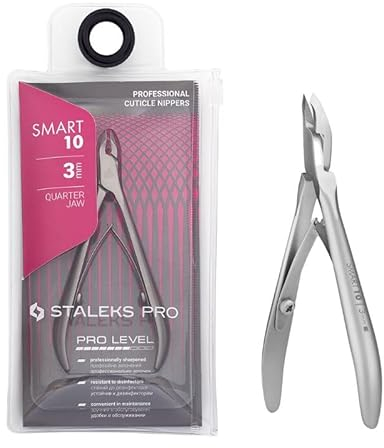 STALEKS PRO Profi Nagelhautzange 3mm Edelstahl NS-10-3