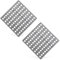 LIANRISES 2 Rejilla Desague Ducha 15x15cm Atrapa Pelos Ducha Tapa Desague Ducha Bloquear Las Cubiertas De Alcantarillado De Las Hojas