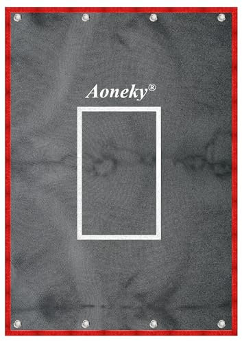 Aoneky Baseball-Käfignetz, Rücklaufsperre (1,2 x 1,8 m)