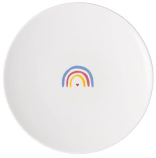 Villeroy & Boch – With Love Piatto da colazione Be Happy, porcellana Premium, piatto piccolo, piatto da torta e insalata, piatto da dessert, lavabile in lavastoviglie e utilizzabile nel microonde