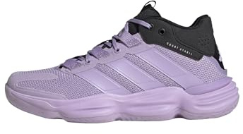 Adidas Donna Courtstabil Indoor Shoes, Powder Plum/Powder Plum/Core Black, 43 1/3 EU