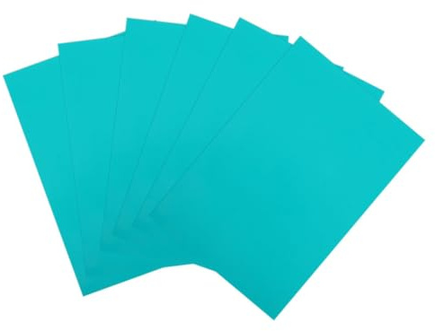DOITOOL 6pcs Printmaking Carving Blocks Soft PVC Linoleum Sheet for Engraving Precision Carving Plates for Detailed Artistic Prints and Stamps for Crafts and Collaborative Projects