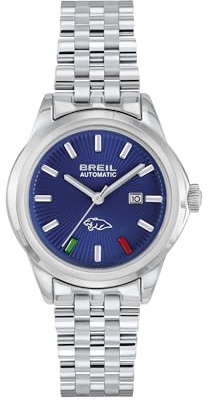 Breil Orologio Donna, Collezione POLIZIA DI STATO, Movimento Automatico Analogico, Resistente all'acqua fino a 100 metri, Idee regalo Donna