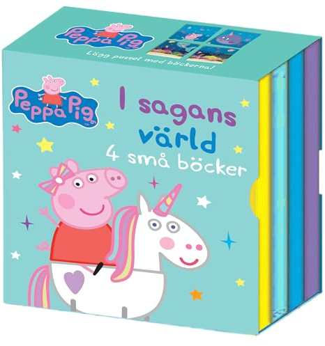 I sagans värld 4 små böcker