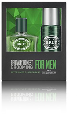 BRUT Deodorant 200ml & Original Aftershave 100ml Gift Set