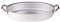 Agnelli ALMA12030 Sartén Ovalada con 2 Asas de Acero Inoxidable, Aluminio Profesional de 3 mm, 30 cm
