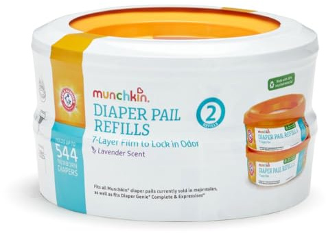 Baby Accessories – ARM & Hammer – secchio per pannolini refill Rings – 2PK 554 count 15907