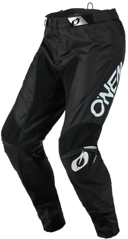 O'NEAL | Motocross-Hose | Enduro Motorrad | Strapazierfähige Denierstoffe, Mit großer Bewegungsfreiheit, Athletische Passform | Pants Mayhem Hexx | Erwachsene | Schwarz | Größe 34/50