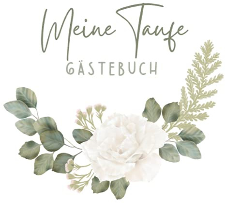 Meine Taufe Gästebuch: Taufbuch Erinnerungsalbum zum Eintragen Persönlicher Glückwünsche Fotoalbum Taufe | 100 Seiten | Mädchen & Junge