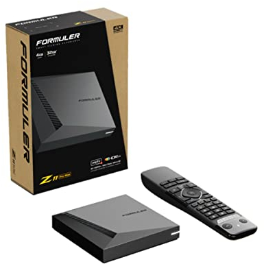 Formuler Z11 Pro Max 4K Android 11 Dual Band 5G Gigabit LAN 4 Go RAM 32 Go Stockage avec Premium IR1 Télécommande