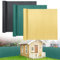 NAIZY Sichtschutzmatte 120x300cm Sichtschutz Zaun PVC Sichtschutz Balkon Doppelte Verstärkung Sichtschutzzaun mit Kabelbindern Balkonverkleidung Windschutz für Balkon Terrasse Garten, Anthrazit
