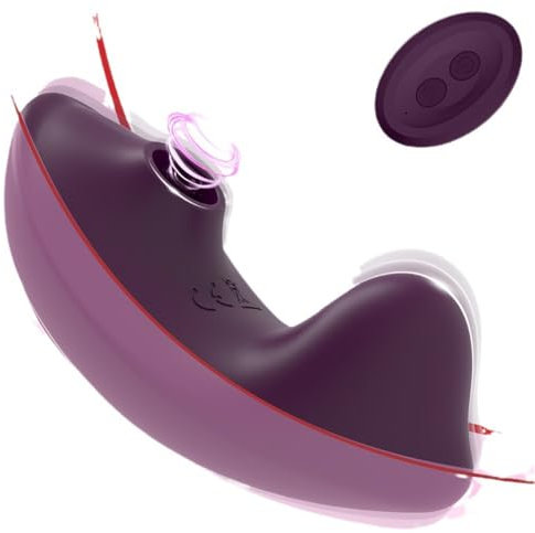 Butterfly Vibrator Klitoris stimulator mit Saugfunktion für Sie JFRong Leise Höschenvibrator Vibratorstarb mit 10 Saugmodi und 10 Vibrationsmodi Sex Spielzeug für Die Frau Paare mit Fernbedienung