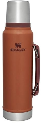 Stanley Legendary Classic Hammertone Clay Terracotta Stainless Steel Flask 1 L - Brand: Stanley - EAN: 1210001968943