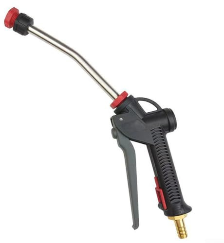 Car Cleaning Sprayer Featuring Stainless Steel Build and Nebulized Foam Lance for Wax and Water, Includes Child Lock Safety and Hanging Hole (46 cm)