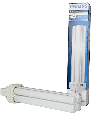 Philips Master PL-C 26W 830 varmvit G24d-3 (3000k) kompakt lysrör, 26 W