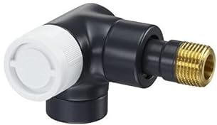 'Oventrop thermostatique série E Angle Gauche, DN 15, 1/2, PN 10 Anthracite