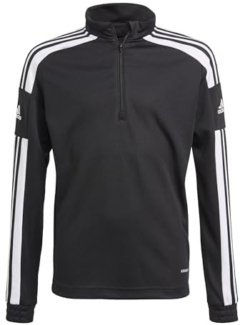 Adidas Unisex niños Squadra 21 Training Top, Black/White, 5-6 Years