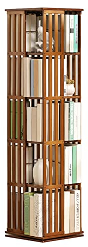 Rotierendes Bücherregal, Um 360° Drehbares Bücherregal, Rotierende Stapelbare Regale, Bodenstehendes Aufbewahrungsregal, Das In Schlafzimmern, Wohnzimmern, Arbeitszimmern Und Büros Verwendet Wird (S