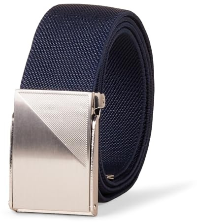 Amazon Essentials Men's Sport Web Golf Belt, Navy, 3XL Plus