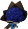 RePaLy, Bouquet di rose glitterate artificiali, bouquet fai da te, bouquet di rose finte lucide, regalo d'amore, con glitter rosa, bouquet fai da te, regalo per San Valentino (colore blu, 20 pezzi)