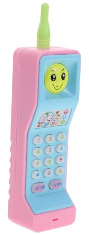 FELTECHELECTR Altmodisches Telefon Spielzeug Lichter Kleinkinder Tragbare Handy Requisiten Picknick