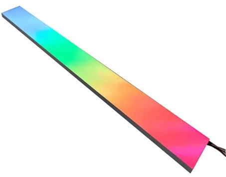 BSKJMMP Piastra Luminosa LED in Acrilico Backplate Display Colore RGB Luci Decorative Ambientali Bianche per KTV Bar Centro Commerciale- 600 * 200mm