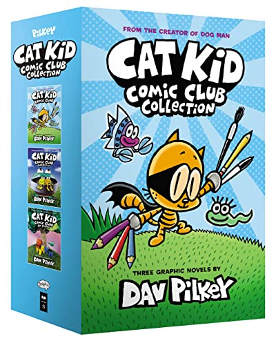 The Cat Kid Comic Club Collection: From the Creator of Dog Man (Cat Kid Comic Club #1-3 Boxed Set)