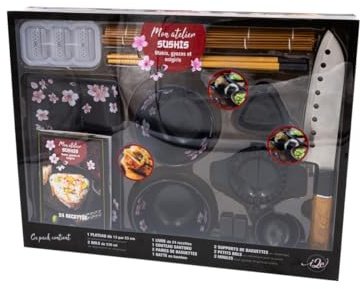 2024, Coffret Mon atelier sushis, makis, gyozas et onigiris