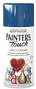 Rust-Oleum 150ml Painter's Touch Craft Enamel Spray Paint Aerosol - Ocean Blue
