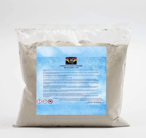 Cenere di Legna Vergine Integrale Buste da 500-1000 Grammi (1000)