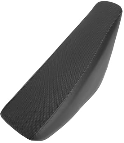 Smutscykel Platt Hög Skumsäte, Minnesbilsäte Kudde Motorcykel Stabil Fixering Andningsbar Stötdämpning för CRF50 (BLACK)
